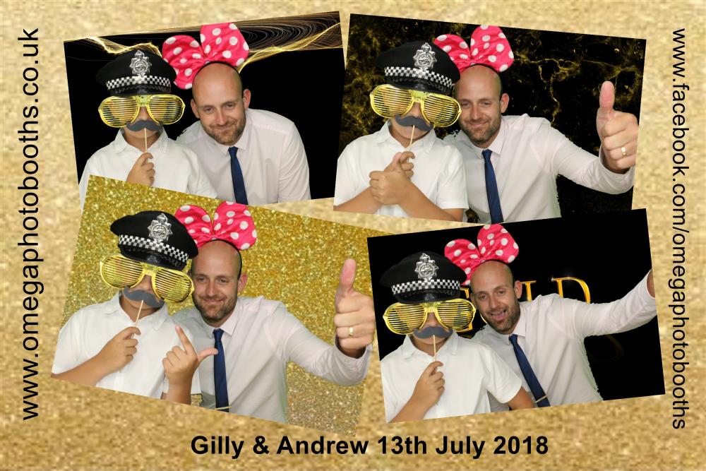 Gilly & Andrew's Wedding | View more photos from the event at gallery.omegaphotobooths.co.uk/u/Omega-Photobooths/Gilly-Andrews-Wedding